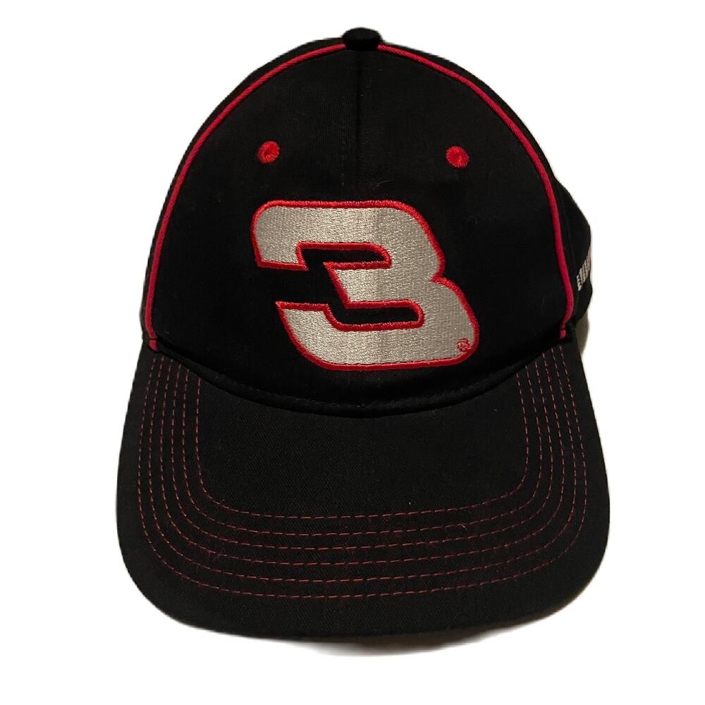 Vintage Dale Earnhardt #3 RCR NASCAR Richard Childress Racing Strapback Hat OSFA